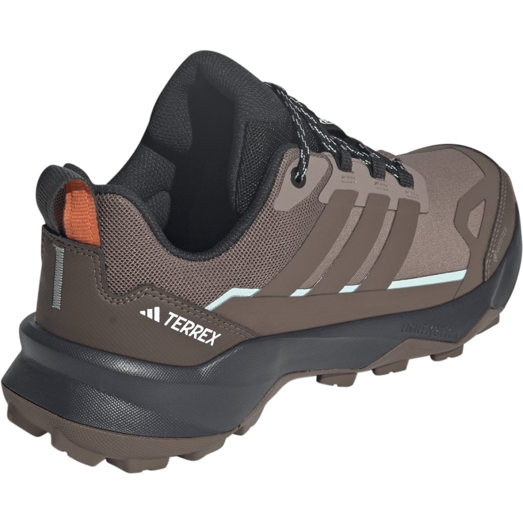 adidas TERREX Skychaser AX5 GORE-TEX Hiking Shoes Women - trace brown/earth strata/semi impact orange JH7806