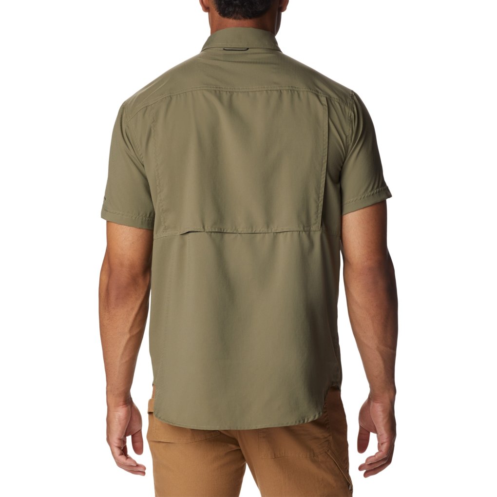 Columbia Silver Ridge Utility Lite Short Sleeve Shirt Men - Stone Green