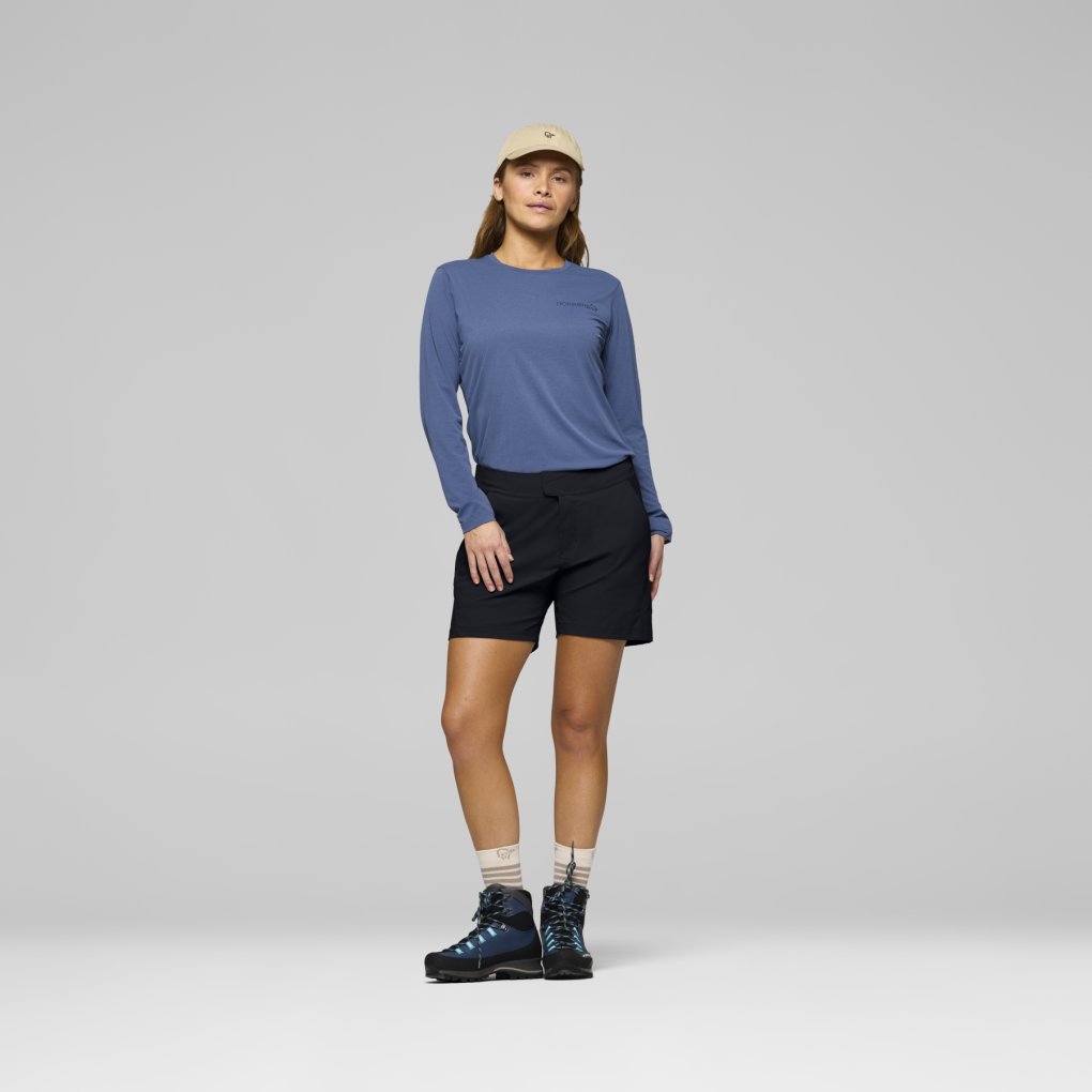 Norrona femund flex1 light Shorts Women - Caviar Black