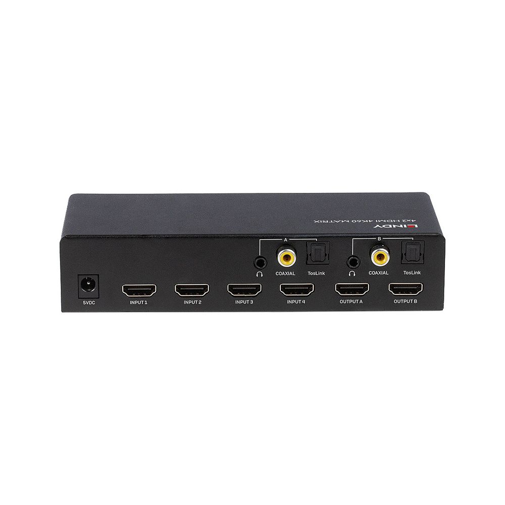 Lindy 4x2 HDMI 4K60 Matrix – Thomann Ireland