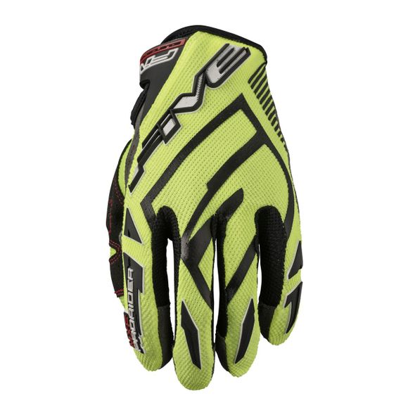 Five MXF PRORIDER S FLUO YELLOW 2023 cross gloves - YellowRef: FV0122