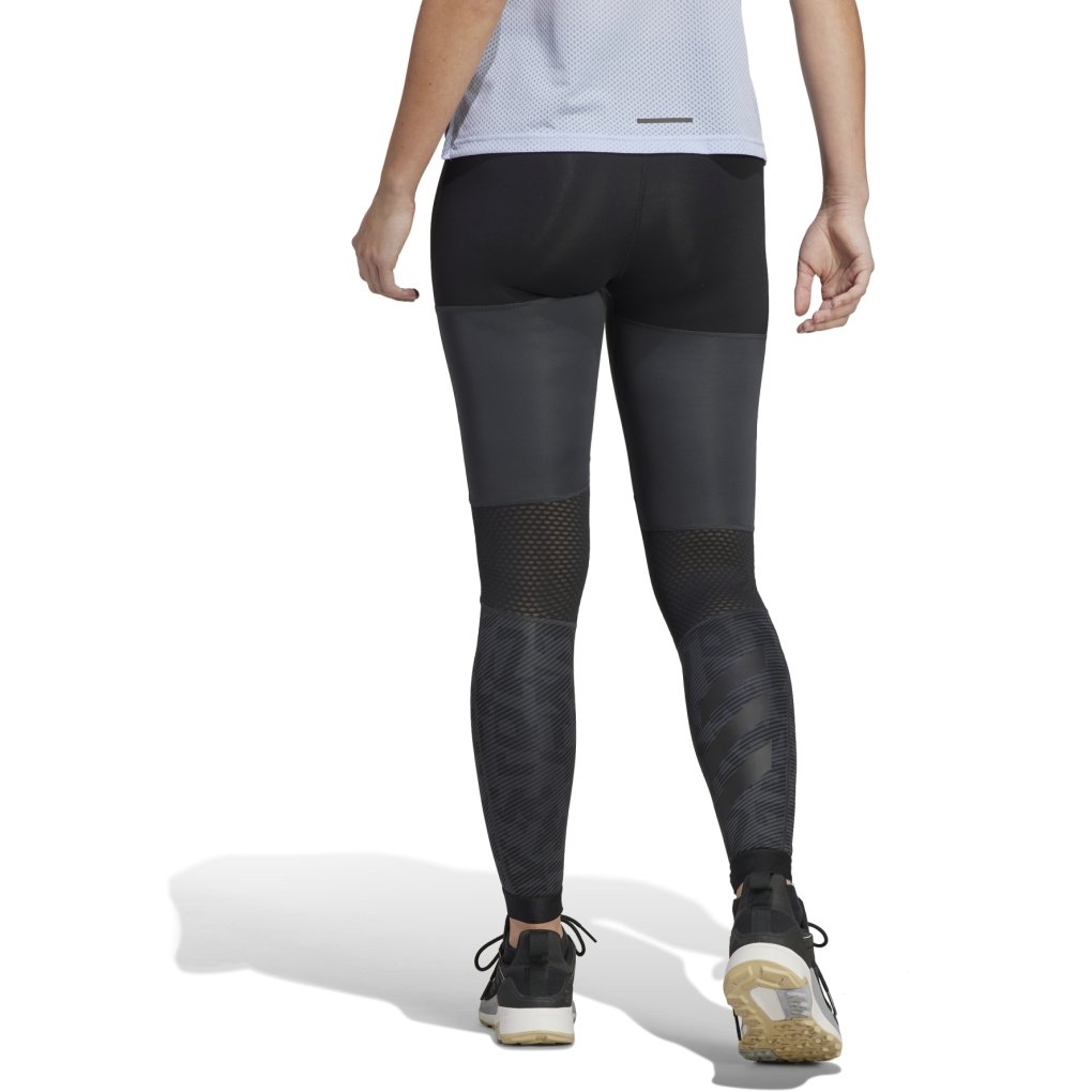 adidas TERREX Agravic Trail Running Tights Women - carbon HL1727