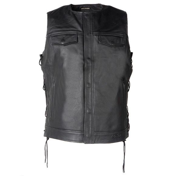 DXR HELLRIDER Motorcycle Vest - BlackRef: DXR0933