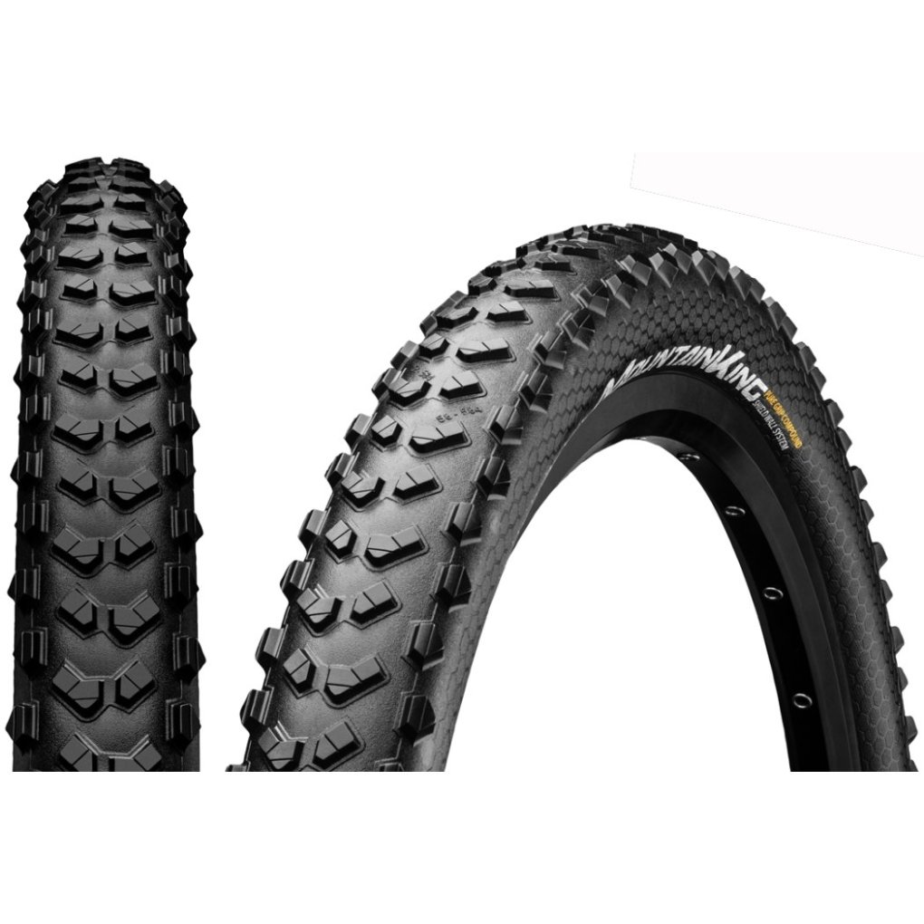 Continental Mountain King ProTection MTB Folding Tire - 27.5x2.8 Inches - black