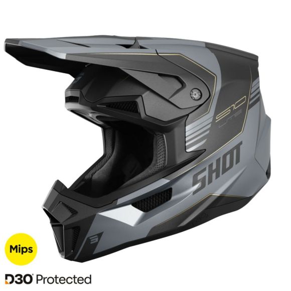 Cross Shot Lite Helmet - S10 2025 - Black / GrayRef: SO2981