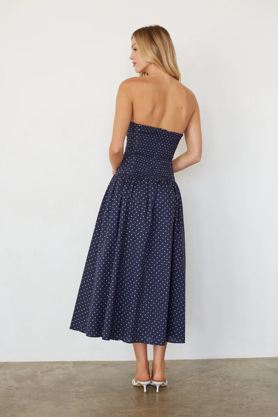 Joey Polka Dot Midi Dress