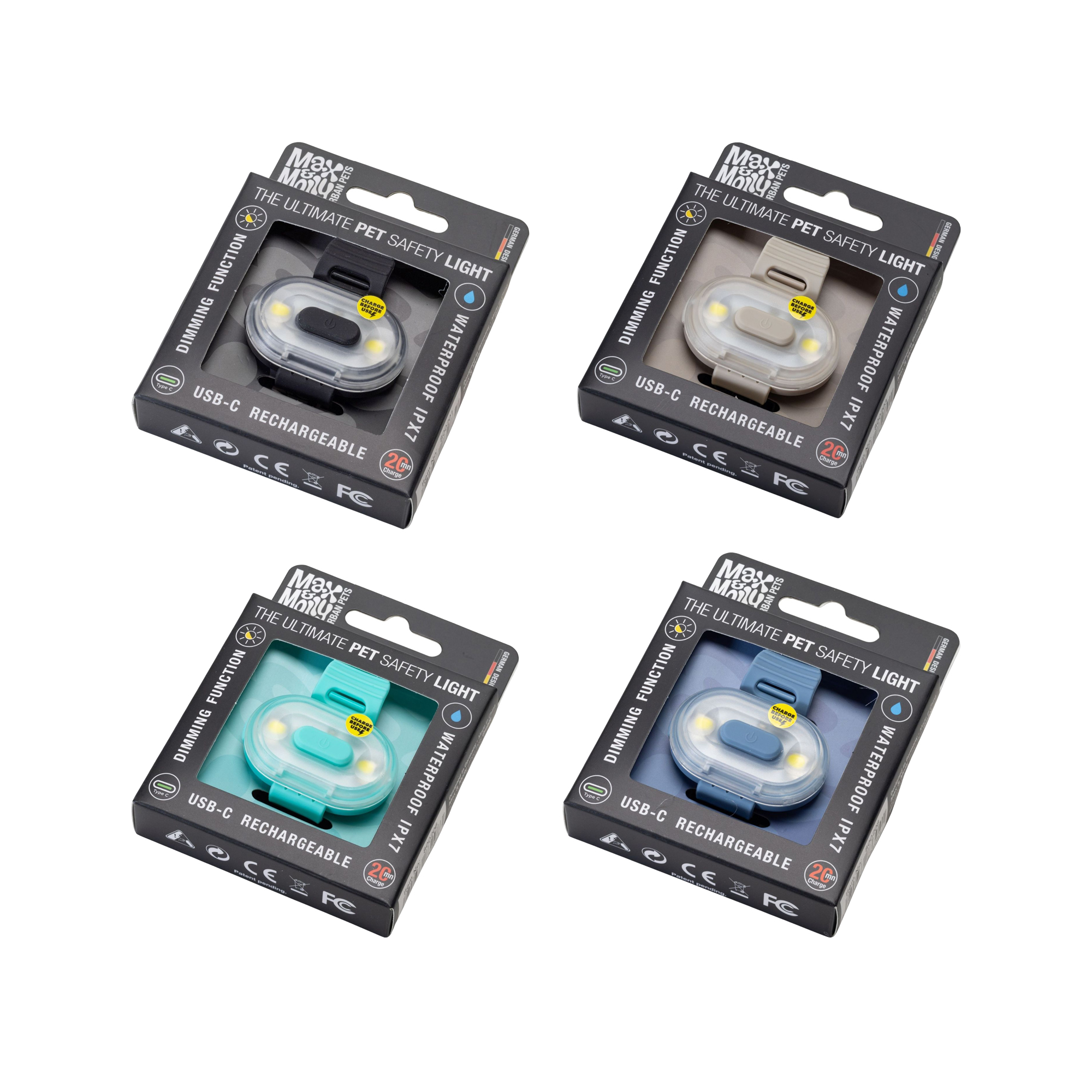 Max & Molly Matrix 2.0 Ultra LED - Turquoise - 1 piece