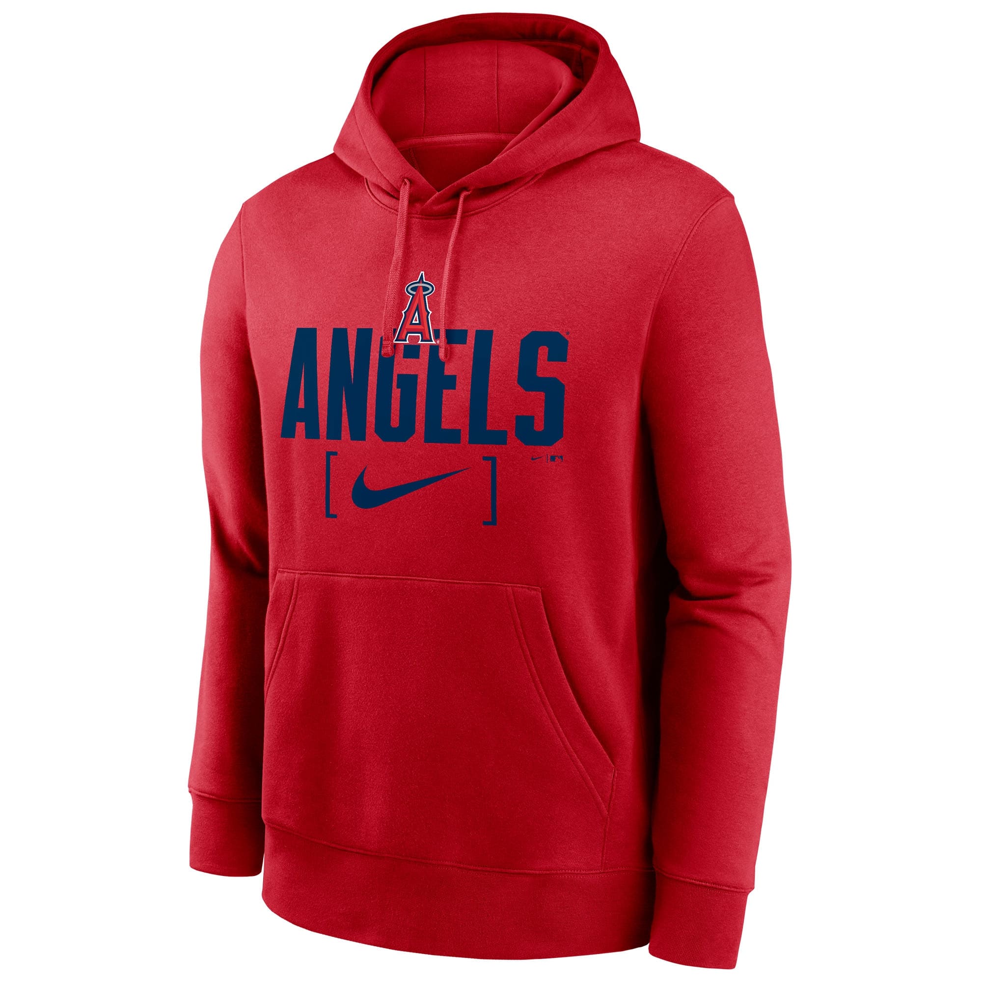 Los Angeles Angels Nike Club Slack MLB Hoodie Red