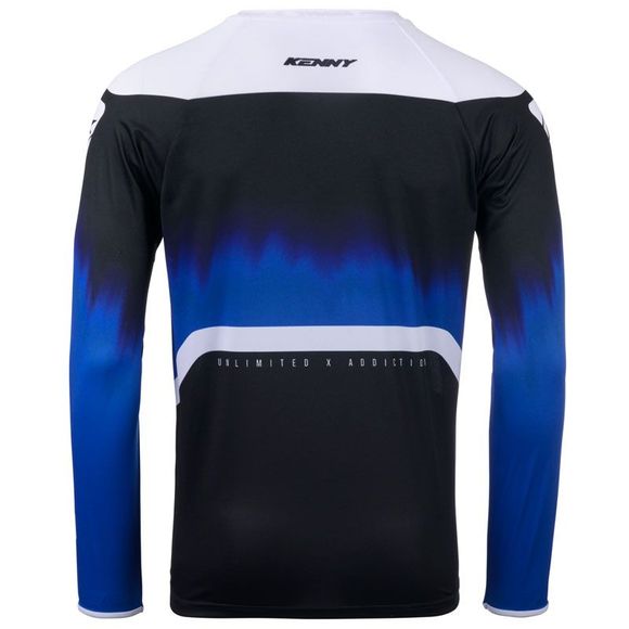 Kenny FORCE SPRING SUMMER 2024 cross Jersey - Black / BlueRef: KE2179