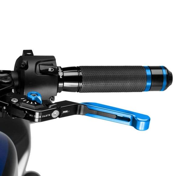Puig Folding Extendable Clutch Lever 3.0 Blue Universal - BlueRef: PUI0157