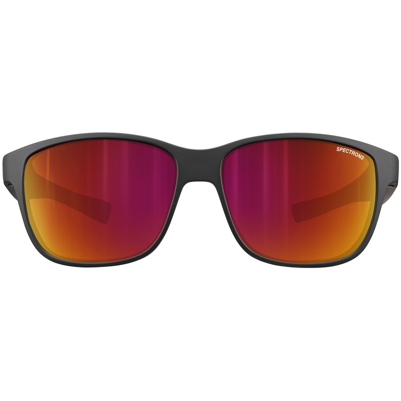 Julbo Powell Sunglasses - Black/Red - Multilayer Red Spectron 3