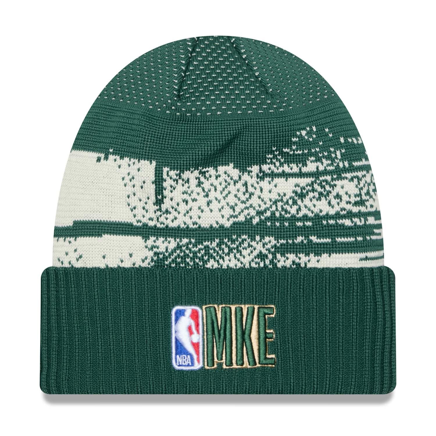 Milwaukee Bucks 2024 NBA Tip-Off New Era Beanie Knit