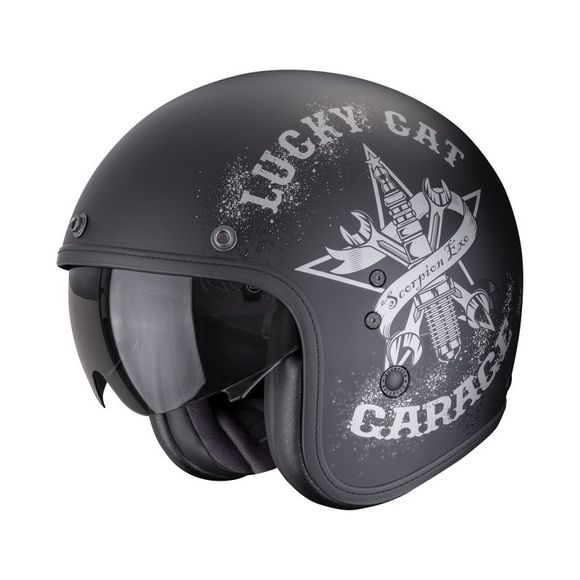 Jet Scorpion Exo Belfast EVO helmet - Hangar - Black / GrayRef: SC1203