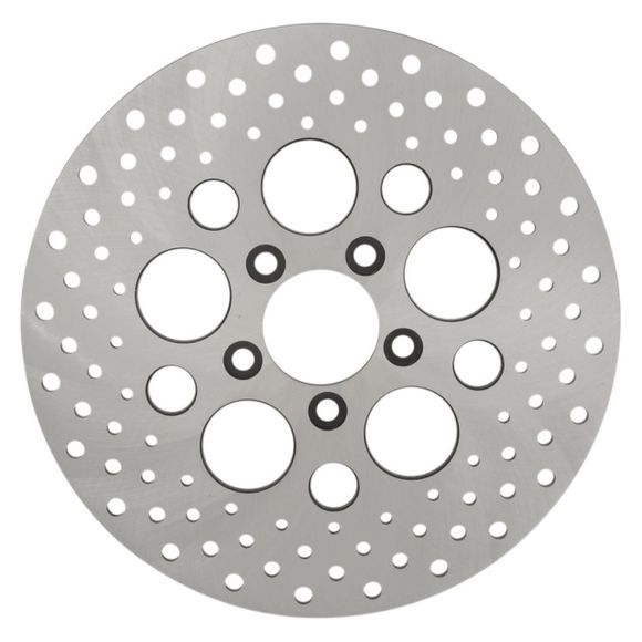 Drag Specialties REAR DRILLED Round Brake DiscRef: 1710-1904 / 17101904