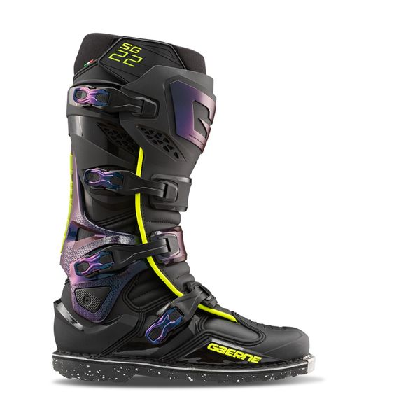 Bottes cross Gaerne SG22 2025 - Jaune / IridiumRef : GA0260