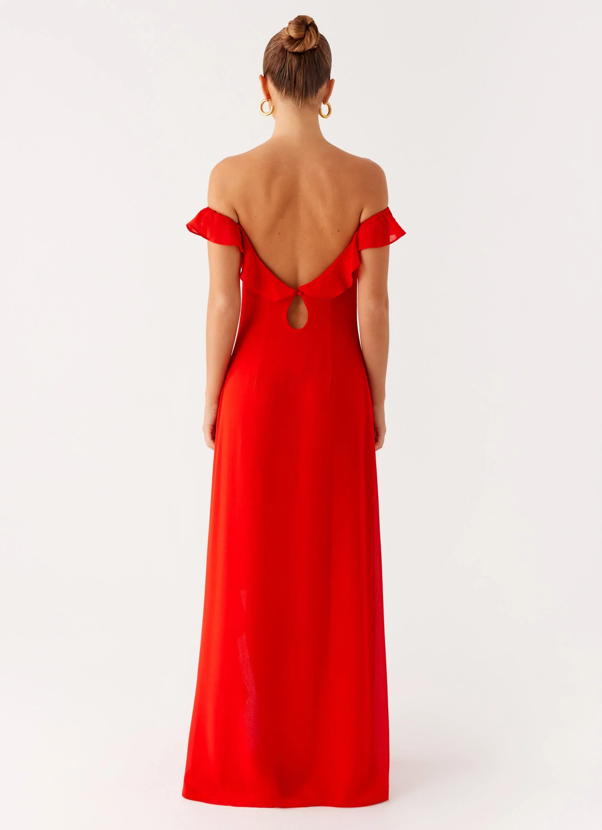 Braxton Maxi Dress - Red