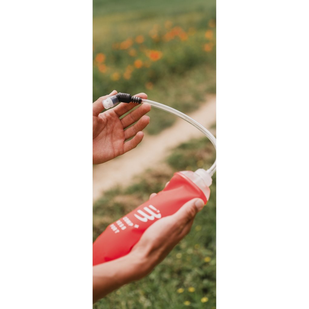 Compressport ErgoFlask 500ml + Tube - red