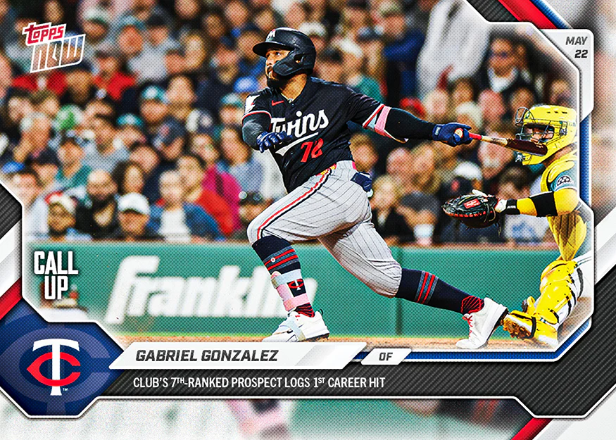 Gabriel Gonzalez - 2026 MLB Topps NOW® - Card 230