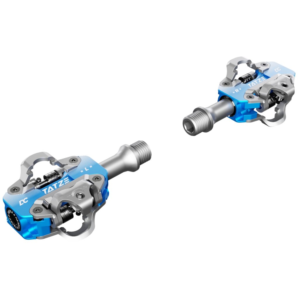Tatze DC Clipless Pedals - blue