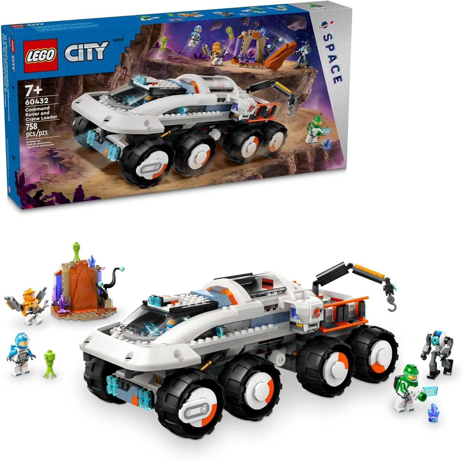 60432 Command Rover and Crane Loader LEGO