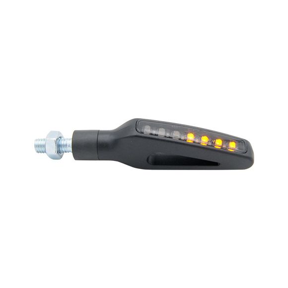 LighTech LED Sequential Turn Signal - Black ABS Plastic (Pair)Ref: LIG00071A / 1071936