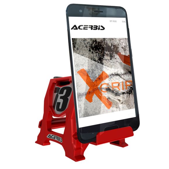 Acerbis 73 Smartphone Support - Black / RedRef: AE5790