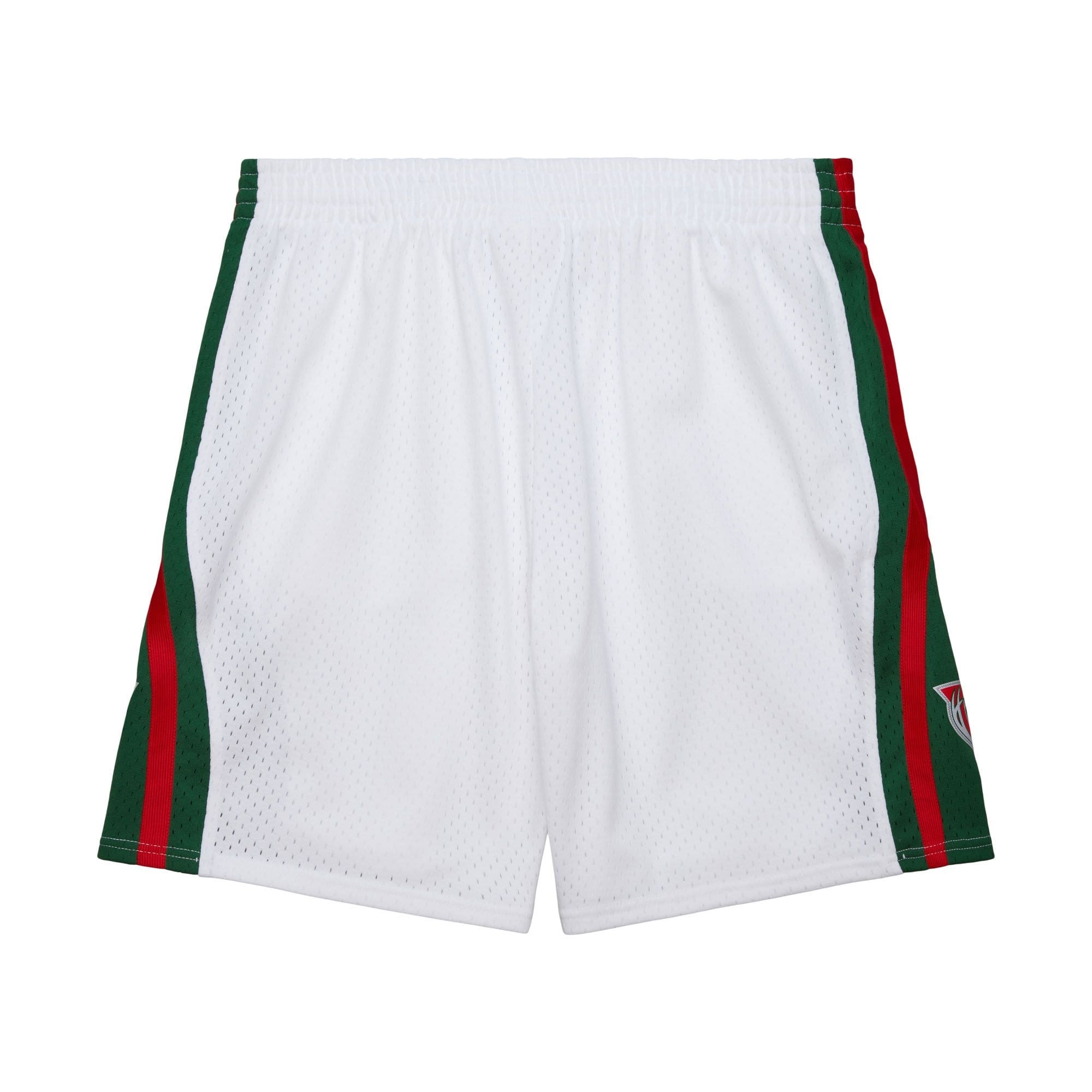 Milwaukee Bucks 2013-14 Mitchell & Ness Swingman NBA Shorts White