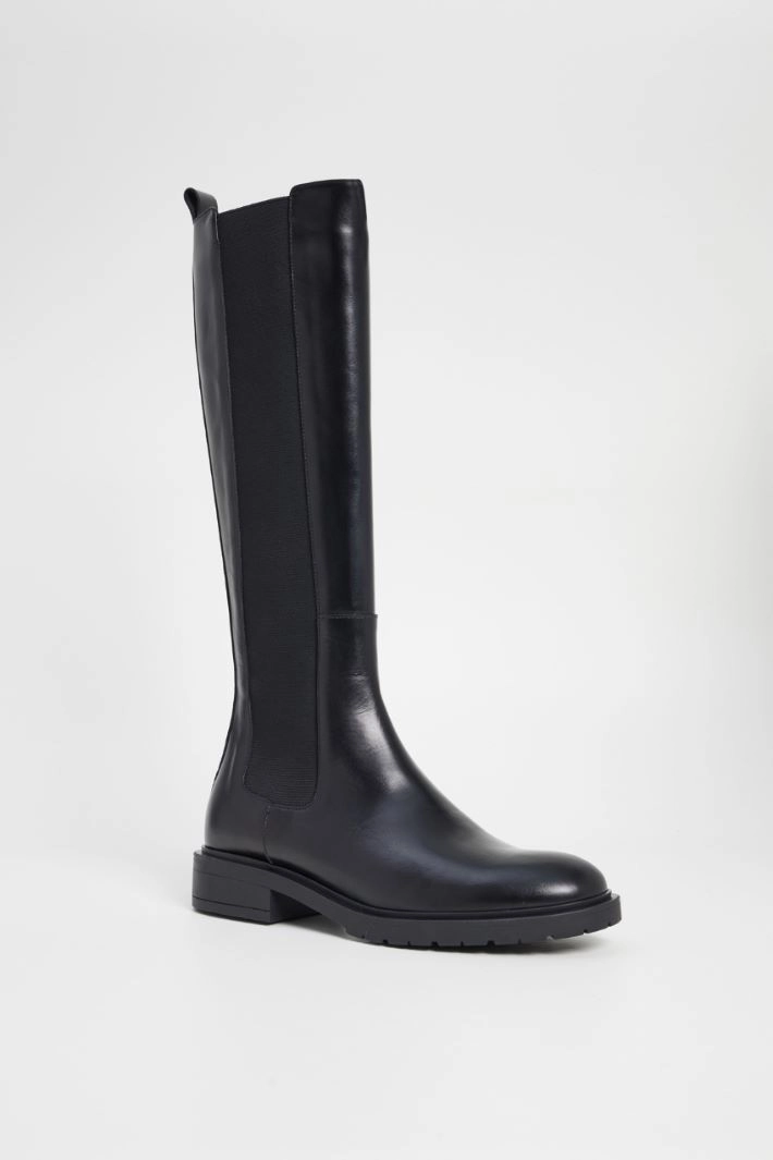 High boots - BLACK