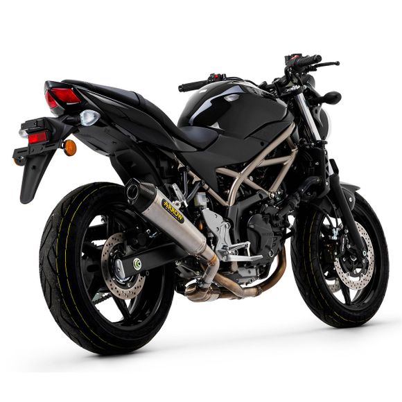Silencieux Arrow X-kone nichrom embout carbone - GrisSUZUKI 650 SV 650 ABS - 2016 - 2024Ref : AW0304 / 71846XKI