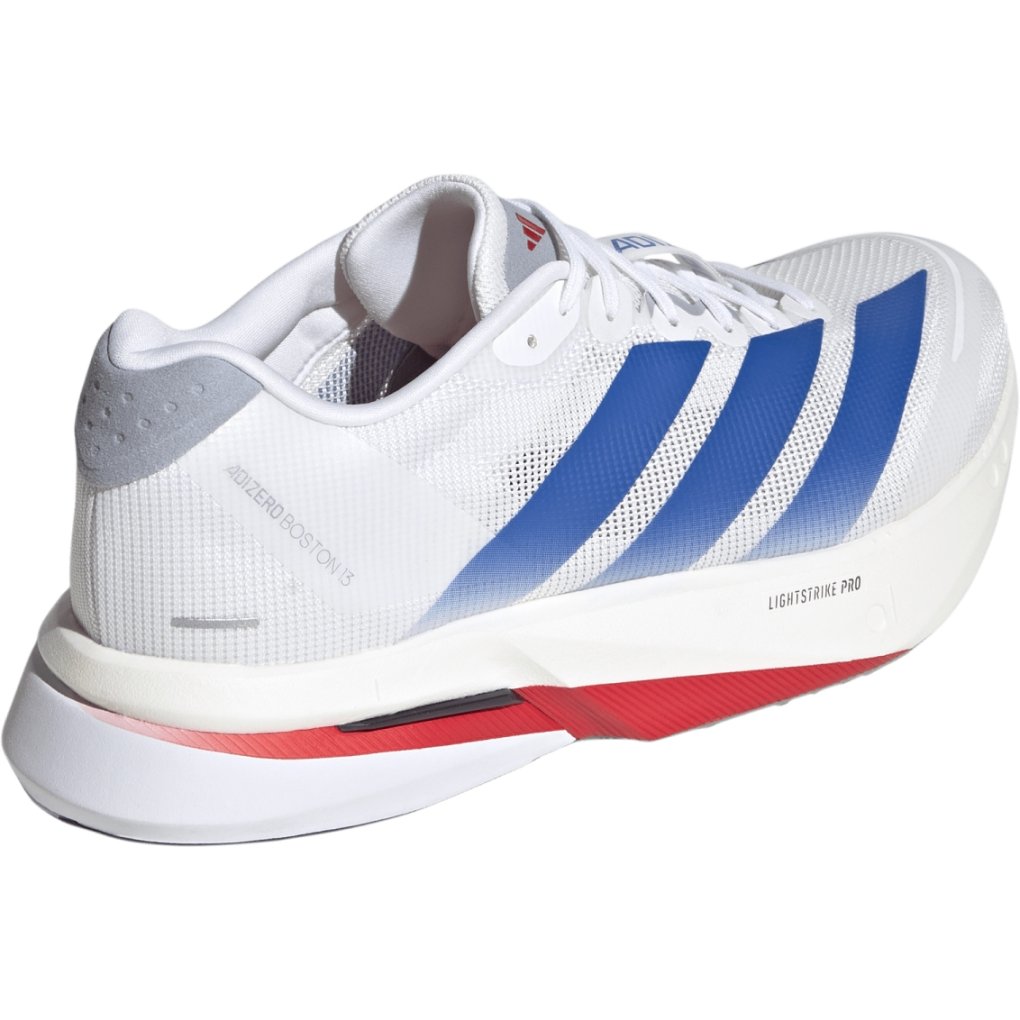 adidas Adizero Boston 13 Running Shoes Men - cloud white/royal blue/halo silver JQ1668