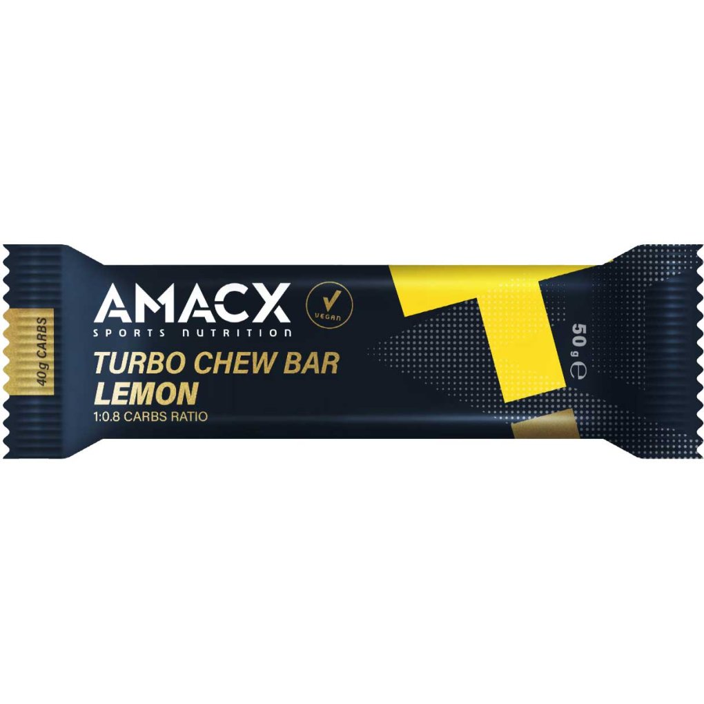 Amacx Turbo Chew Bar - Carbohydrate Chew Bar - 12x50g
