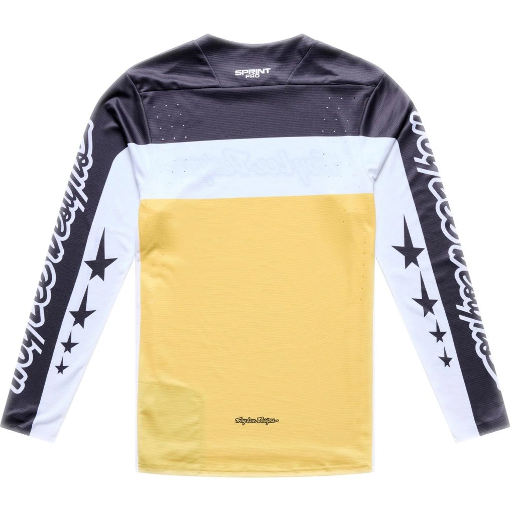 Troy Lee Designs Sprint Pro Long Sleeve Jersey Men - YO Moto Butter
