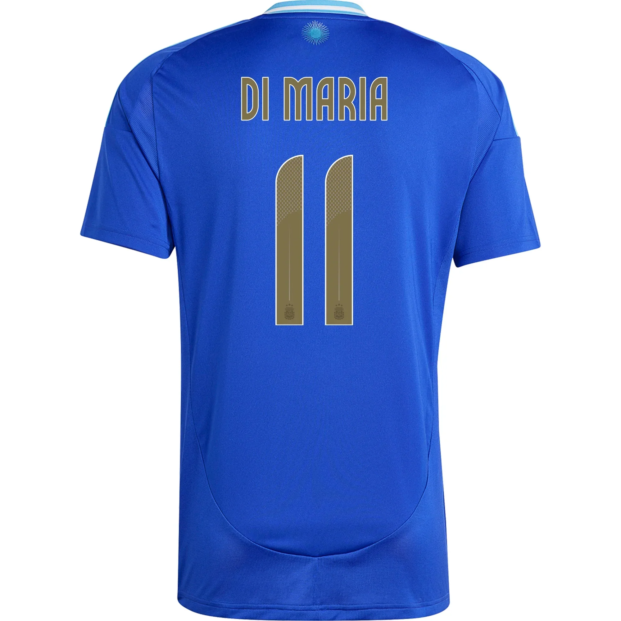 Argentina Angel Di Maria Away Jersey 24/25 (Lucid Blue/Blue Burst)