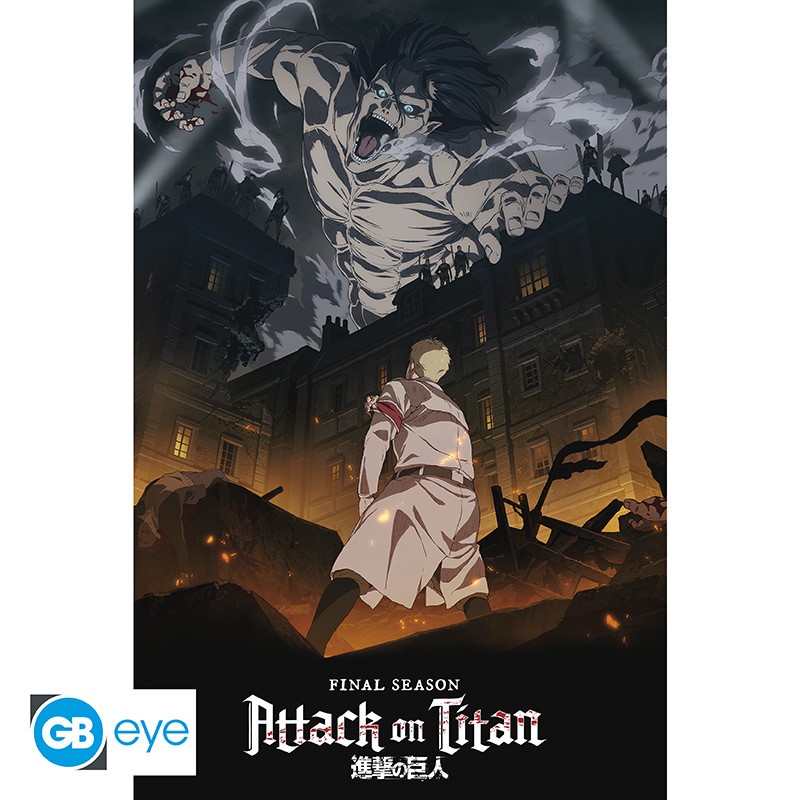 ATTACK ON TITAN S4 key art Poster (91.5x61)