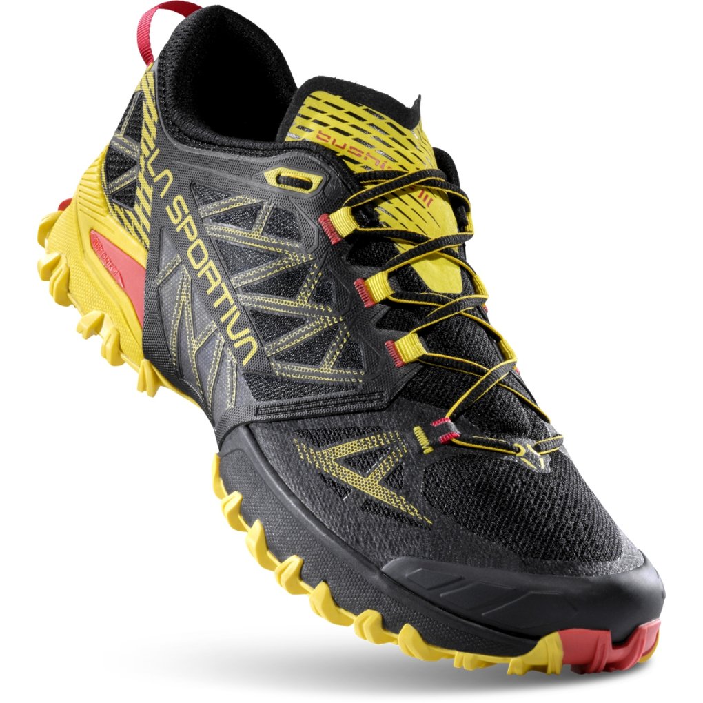 La Sportiva Bushido III Running Shoes Men - Black/Yellow