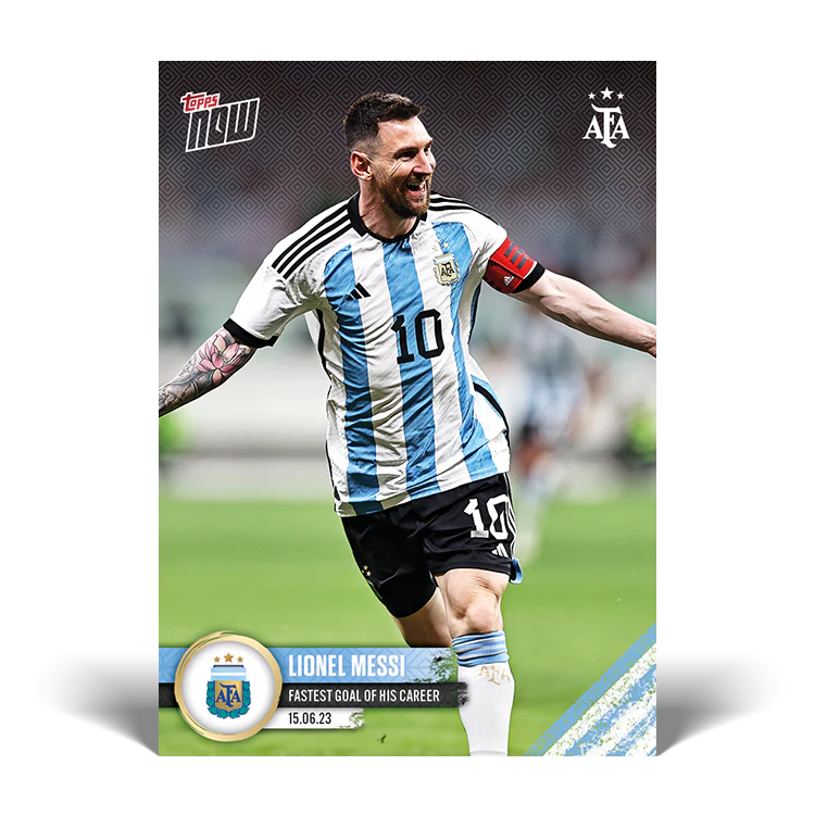 Topps UK - Fastest goal of his career - TOPPS NOW® Card #1