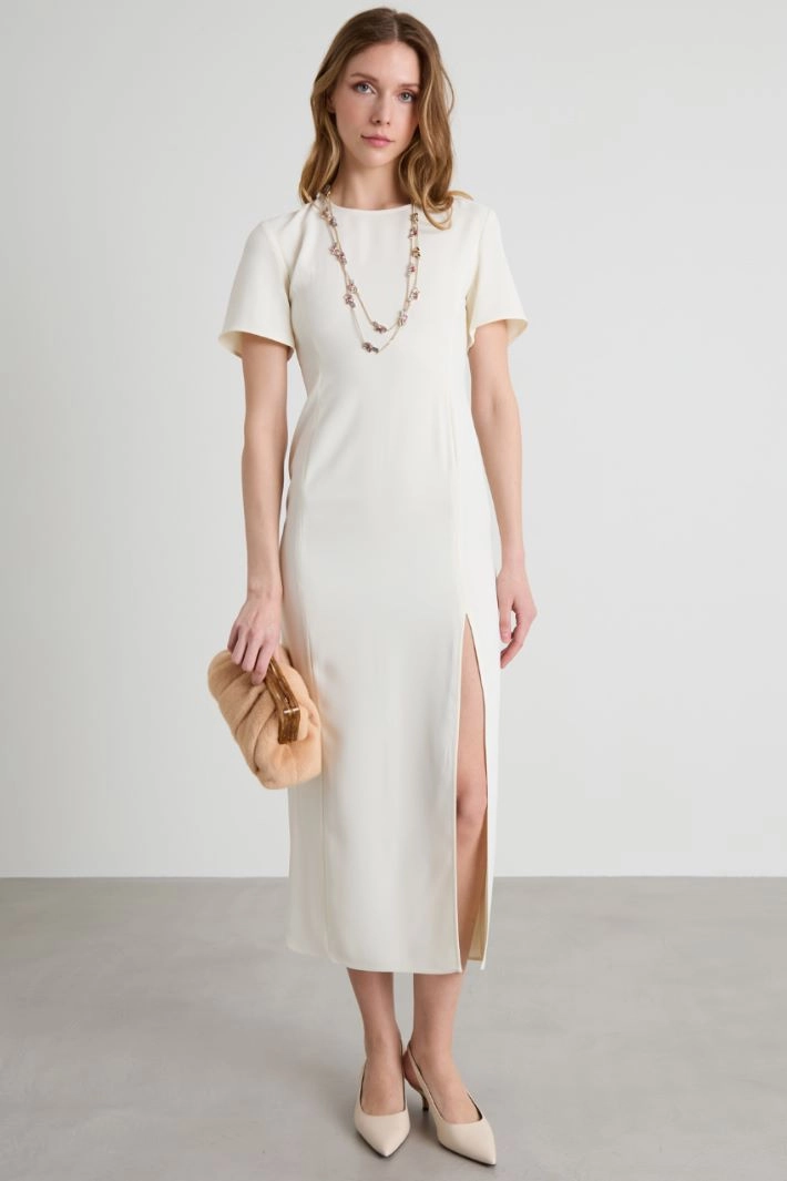 Long dress - CREAM