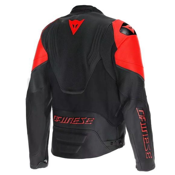 Dainese Racing 5 Perf Motorcycle Jacket - Black / RedRef: DN2177