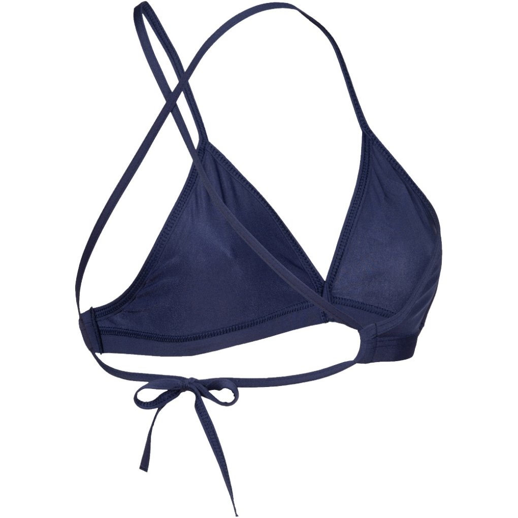 arena Performance Solid Team Bikini Top Women - Navy-White