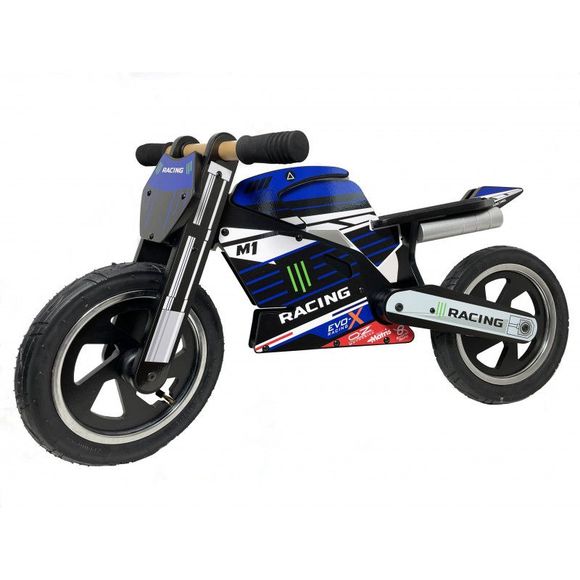 Evo-X Racing kiddi moto yamaha m1 balance bike - blueRef: EXR0032 / 916-1155
