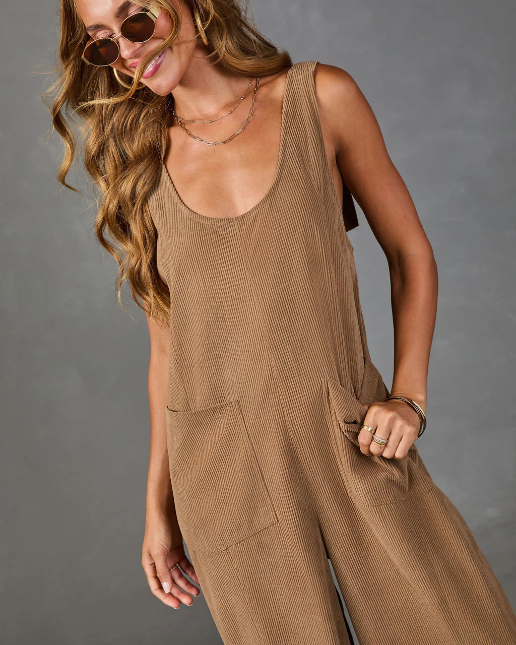 Cedar Hollow Relaxed Corduroy Jumpsuit