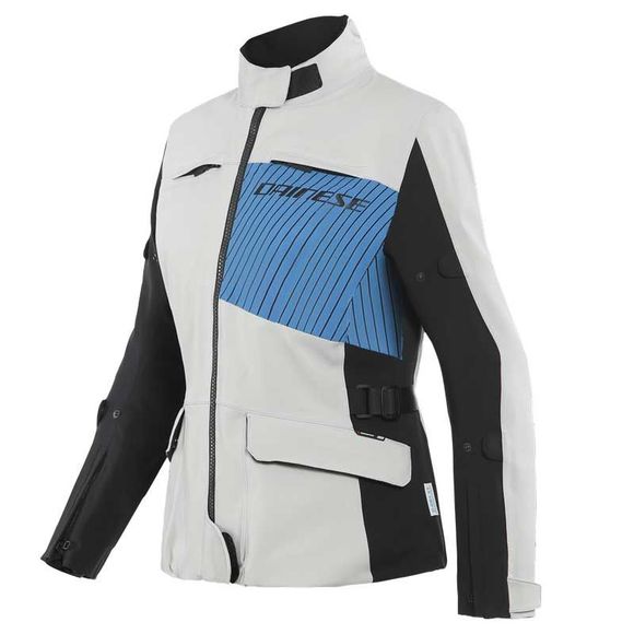 Dainese Tonale Lady D-Dry Motorcycle Jacket - Gray / BlueRef: Dn1726-C52095