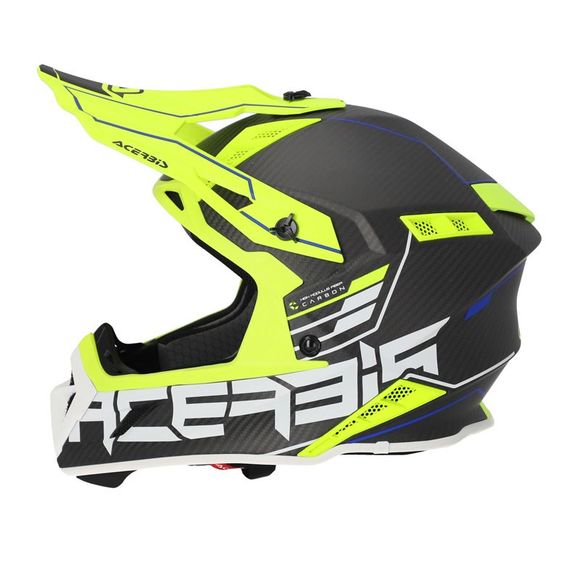 Casque cross Acerbis STEEL CARBON ECE 2206 2023 - Noir / JauneRef : AE3609
