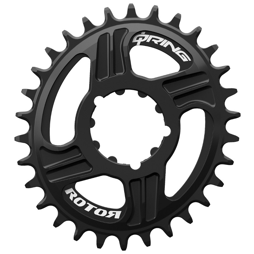 Rotor Q-Rings MTB Narrow Wide Chainring - SRAM GXP Direct Mount - 6mm Offset