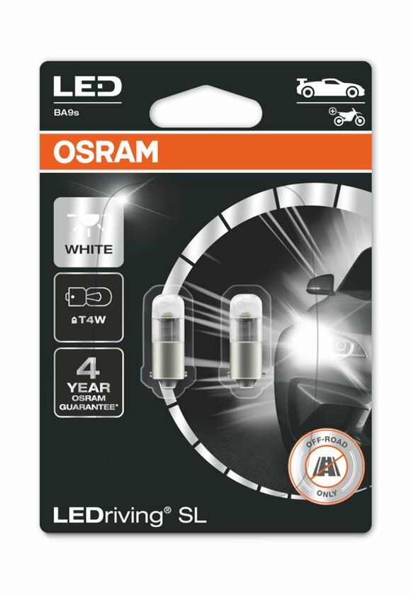 Osram Retrofit Ledriving T4W 12V 0.8W Universal BulbRef: Osrm00055A / 1090308