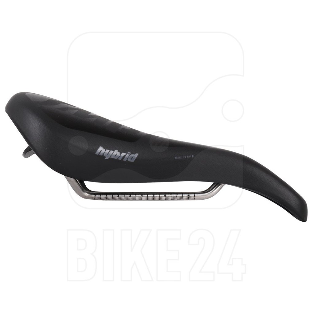 Selle SMP Hybrid Gel Saddle - black