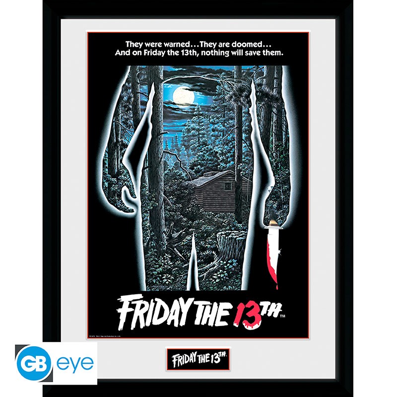 FRIDAY THE 13TH Framed print Movie