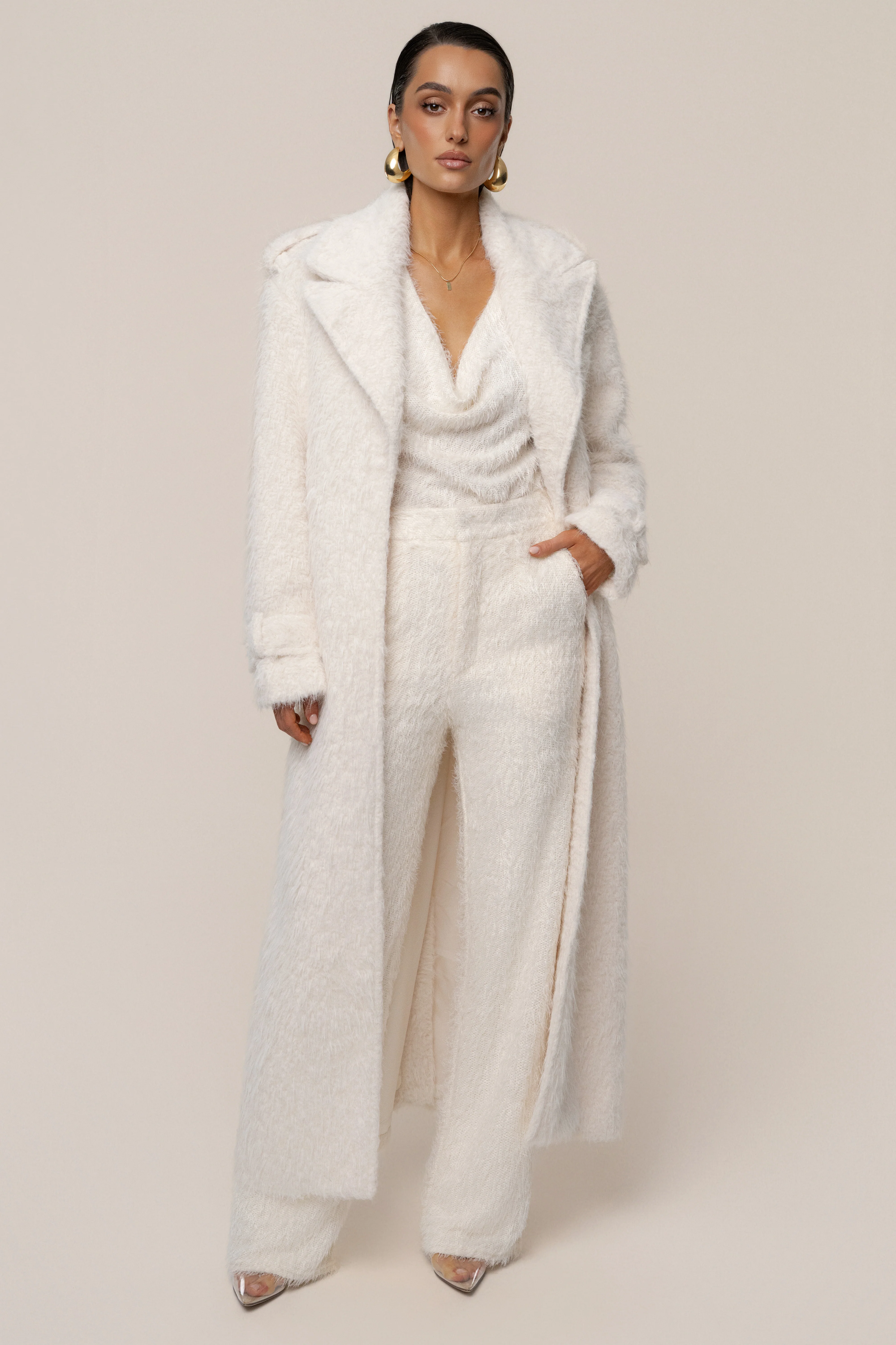 Cream Winter Haven Pant