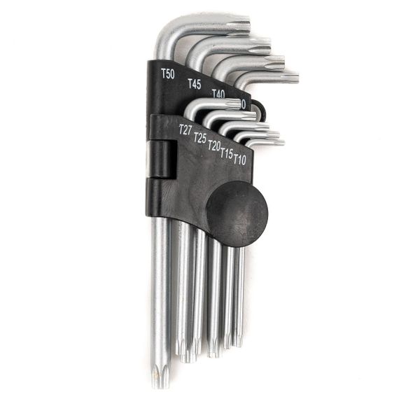 KOOROOM Star Screw Key Set of 9 Universal Angled Keys - GrayRef: kor0208 / kor0208c5254