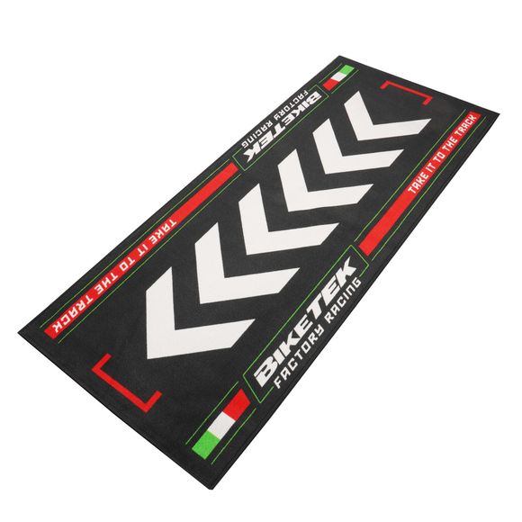 BIKETEK MOTO SERIES 7 ITALIAN Environmental Mat - 190x80cm Universal - BlackRef: Bkt0048 / Grgmat97